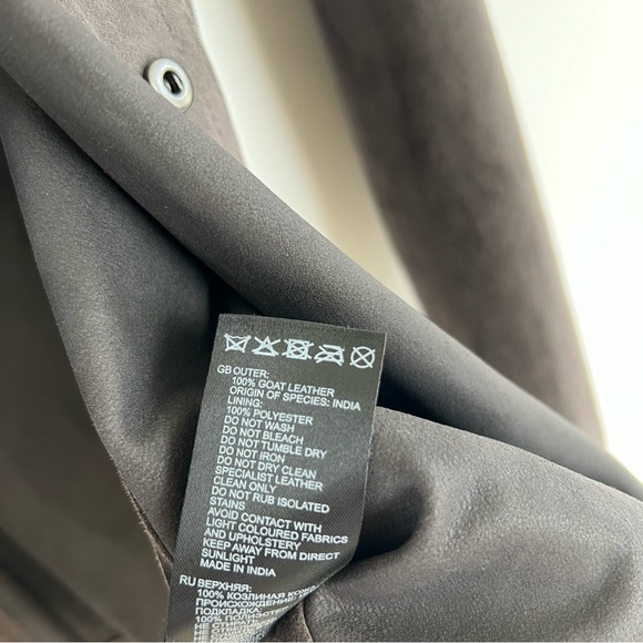 Reiss Hurricane Suede Overshirt (S) - Picture 11 of 12